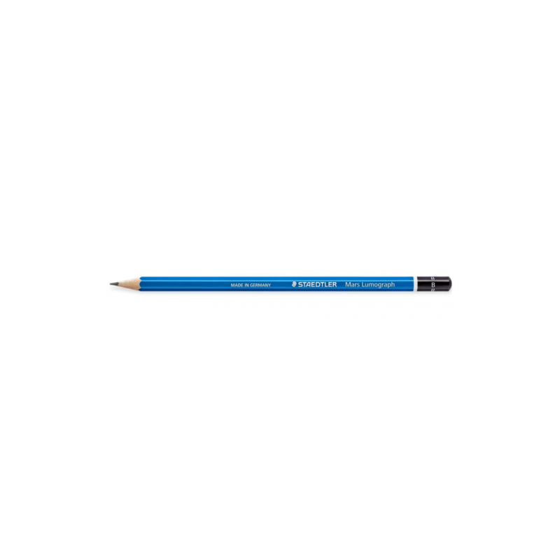 7900-LAPIZ GRAFITO MARS LUMOGRAPH 100, GRAD. B STAEDTLER 100-B