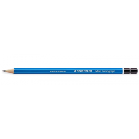 7900-LAPIZ GRAFITO MARS LUMOGRAPH 100, GRAD. B STAEDTLER 100-B