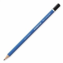 7901-LAPIZ GRAFITO MARS LUMOGRAPH 100, GRAD. F STAEDTLER 100-F
