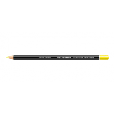 7904-LAPIZ ESPECIAL LUMOCOLOR PERMANENT GLASOCHROM 108 20, AMARILLO STAEDTLER 108 20-1