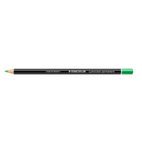 7907-LAPIZ ESPECIAL LUMOCOLOR PERMANENT GLASOCHROM 108 20, VERDE STAEDTLER 108 20-5