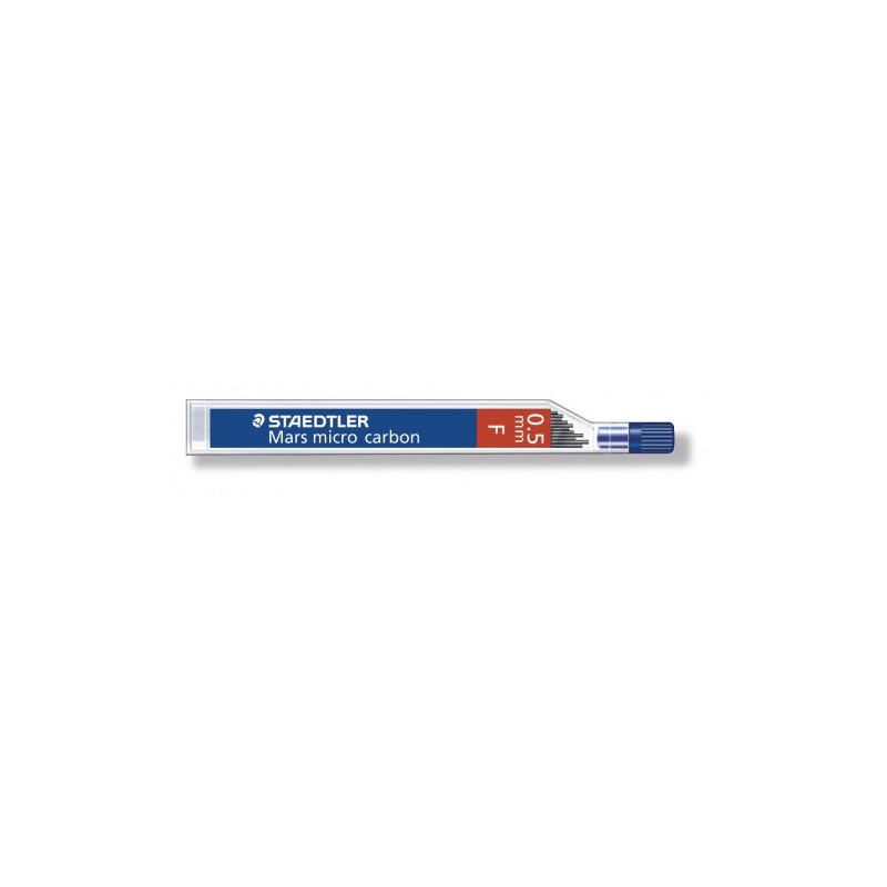 7921-MINAS MICRO CARBON 250, 0,5MM, GRAD. F STAEDTLER 250 05-F