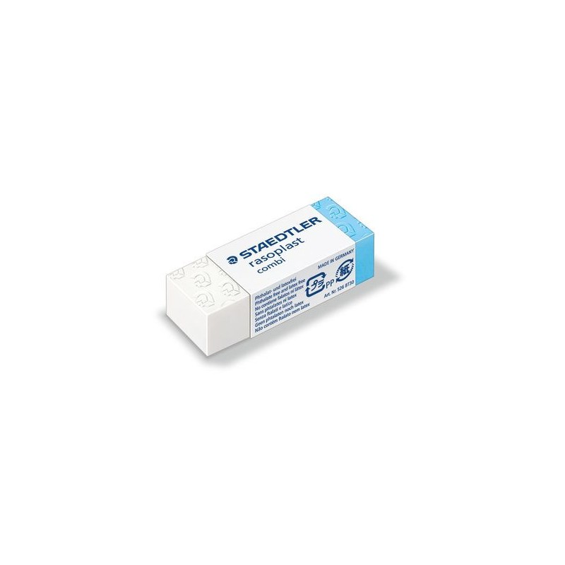 7933-GOMA DE BORRAR COMBI RASOPLAST  (42X19X13 MM) STAEDTLER 526 BT30