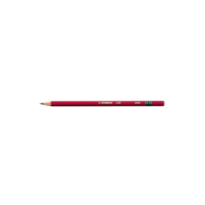 803-LAPIZ MODELO ALL ACUARELABLE PUNTA 3,3MM. COLOR GRAFITO STABILO 8008 803-LAPIZ MODELO ALL ACUARELABLE PUNTA 3,3MM. COLOR GRAFITO STABILO 8008