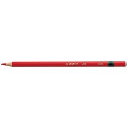 804-LAPIZ MODELO ALL ACUARELABLE PUNTA 3,3MM. COLOR ROJO STABILO 8040