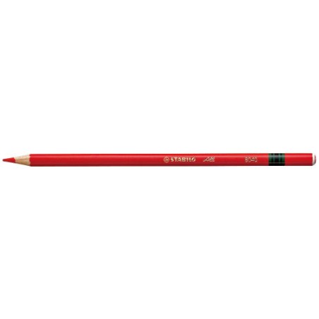 804-LAPIZ MODELO ALL ACUARELABLE PUNTA 3,3MM. COLOR ROJO STABILO 8040