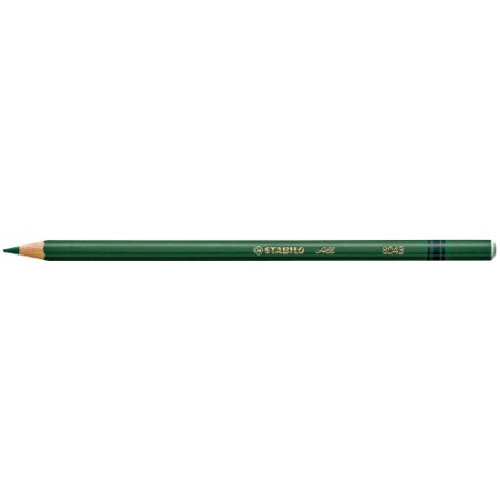 806-LAPIZ MODELO ALL ACUARELABLE PUNTA 3,3MM. COLOR VERDE STABILO 8043