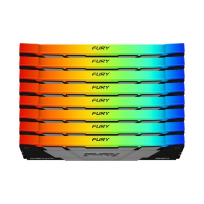 Kingston Technology FURY Renegade RGB modulo de memoria 256 GB 8 x 32 GB DDR4 3200 MHz