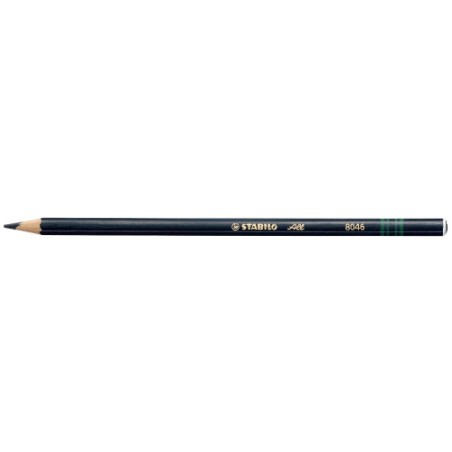 809-LAPIZ MODELO ALL ACUARELABLE PUNTA 3,3MM. COLOR NEGRO STABILO 8046
