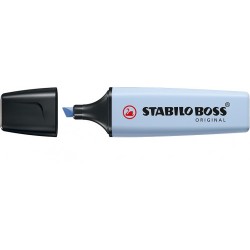 8090-MARCADOR FLUORESCENTE BOSS PASTEL AZUL NUBLADO STABILO 70/111