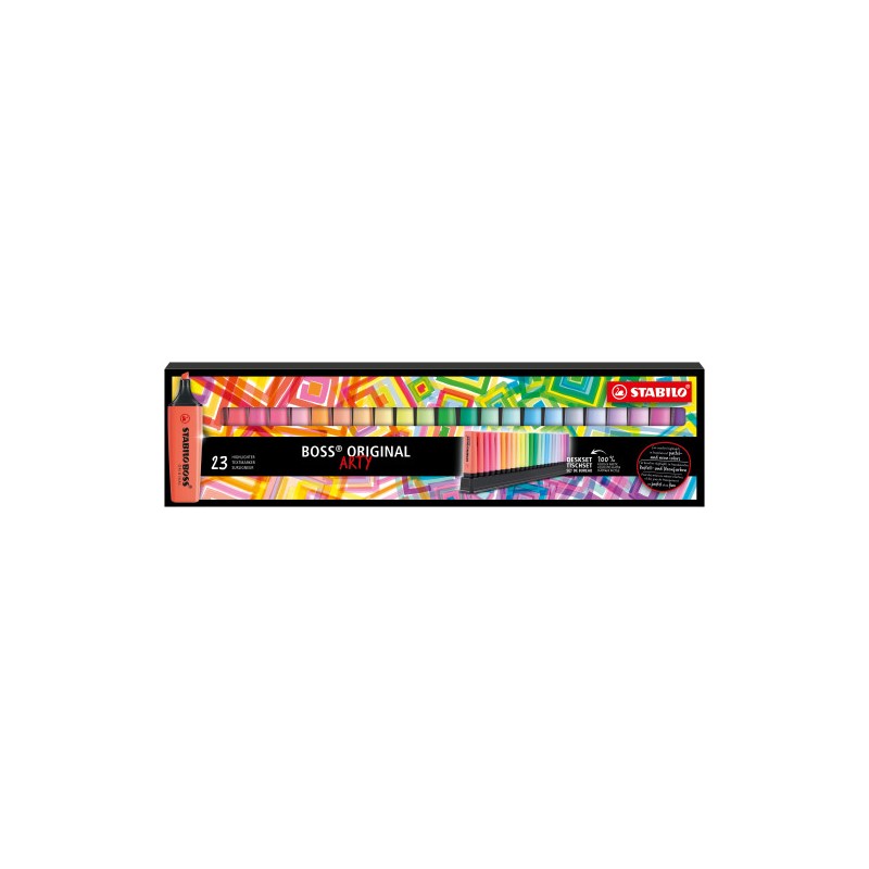 8098-ESTUCHE ARTY 23 BOSS COLORES SURTIDOS STABILO 7023-01-5-20 8098-ESTUCHE ARTY 23 BOSS COLORES SURTIDOS STABILO 7023-01-5-20