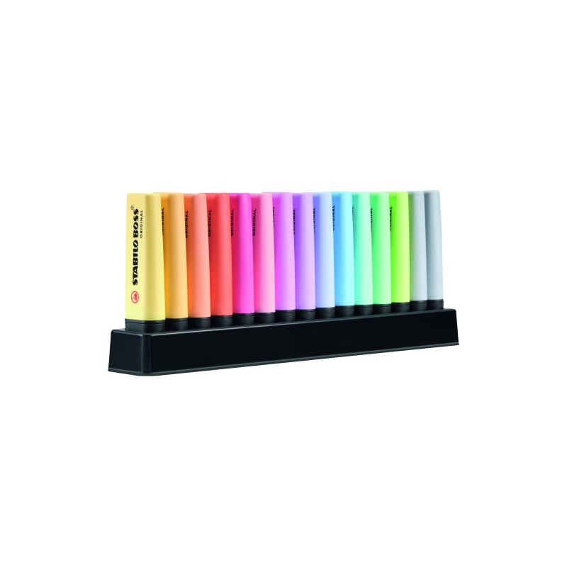 8099-ESTUCHE DESKJET 15 BOSS COLORES PASTEL SURTIDOS STABILO 7015-02-5 8099-ESTUCHE DESKJET 15 BOSS COLORES PASTEL SURTIDOS STABILO 7015-02-5