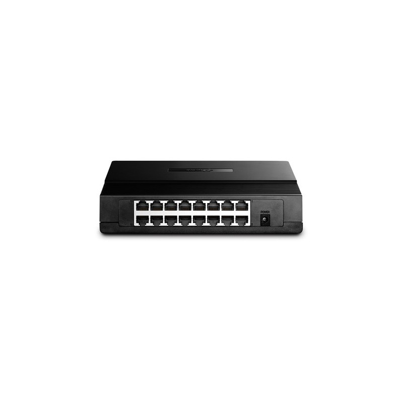 81-SWITCH FAST ETHERNET TP-LINK CON 16 PUERTOS DE ESCRITORIO Y PARA MONTAJE EN RACK 81-SWITCH FAST ETHERNET TP-LINK CON 16 PUERTOS DE ESCRITORIO Y PARA MONTAJE EN RACK