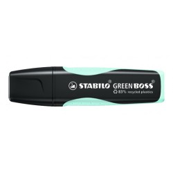 8101-MARCADOR FLUORESCENTE GREEN BOSS PASTEL TOQUE DE TURQUESA STABILO 6070/113