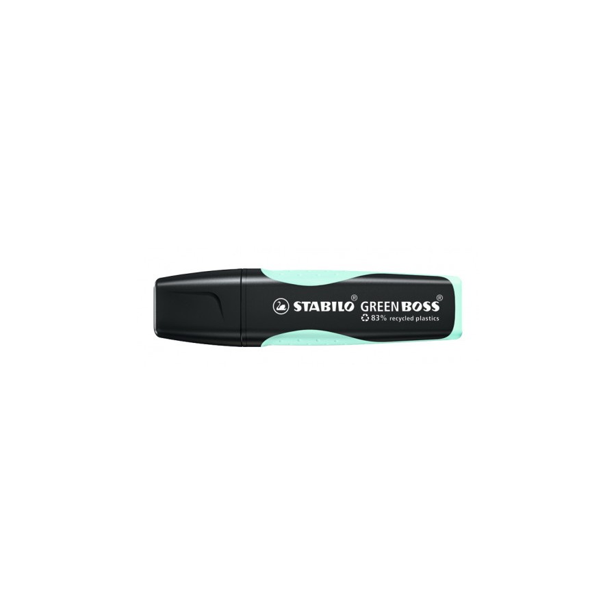 8101-MARCADOR FLUORESCENTE GREEN BOSS PASTEL TOQUE DE TURQUESA STABILO 6070/113 8101-MARCADOR FLUORESCENTE GREEN BOSS PASTEL TOQUE DE TURQUESA STABILO 6070/113