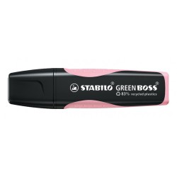 8103-MARCADOR FLUORESCENTE GREEN BOSS PASTEL RUBOR ROSA STABILO 6070/129