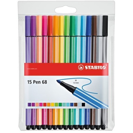 8113-ESTUCHE LIKE-YOU 15 PEN68 STABILO 6815-2