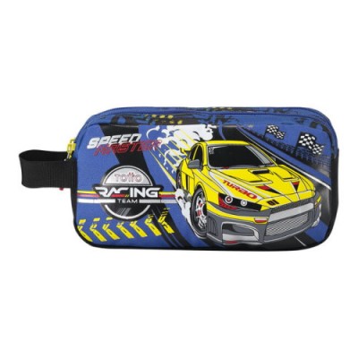 ESTUCHE ESCOLAR DE CARRERAS DE COCHES TOTTO AJ52VLC001 2310 6J7U