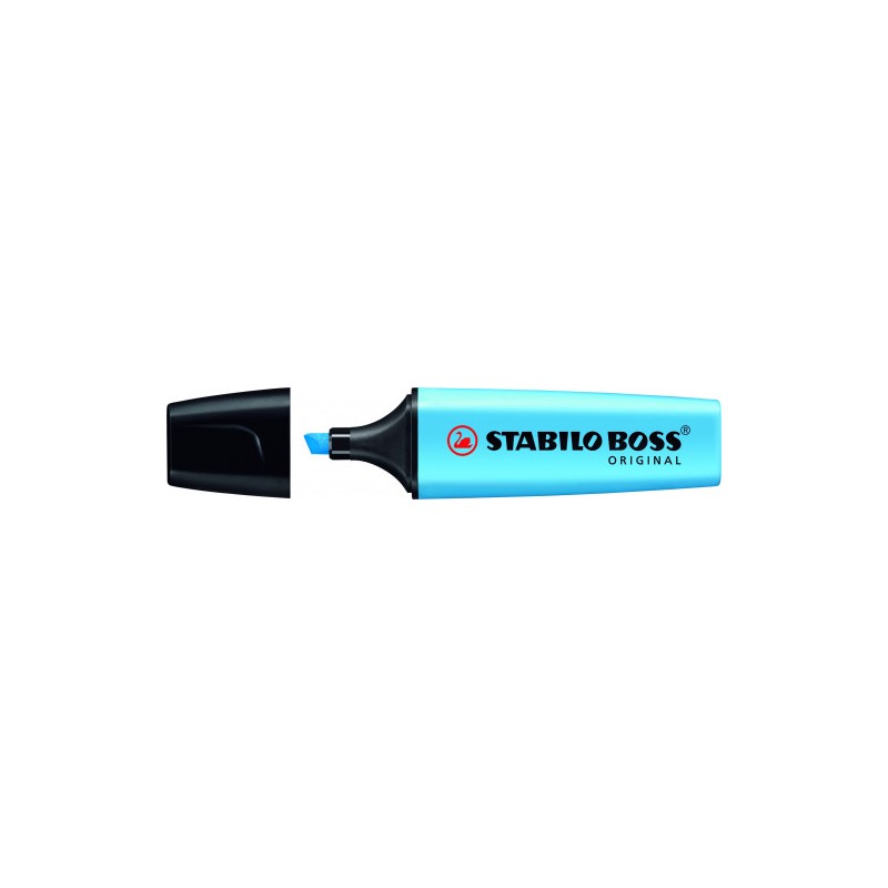 813-MARCADOR FLUORESCENTE BOSS ORIGINAL TRAZO 2/5MM. AZUL STABILO 70/31 813-MARCADOR FLUORESCENTE BOSS ORIGINAL TRAZO 2/5MM. AZUL STABILO 70/31