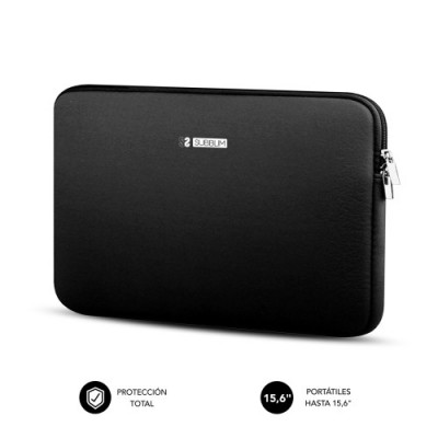 SUBBLIM Business Laptop Sleeve Neoprene 156 Black