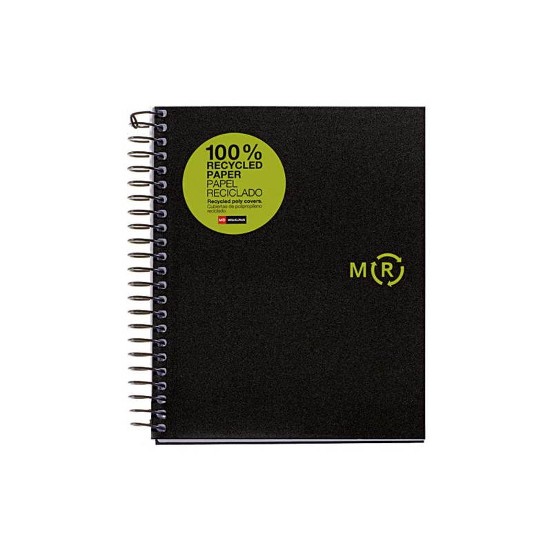 8203-CUADERNO 100% RECICLADO NB-4 A5 120HOJAS TAPAS POLIPROPILENO MIQUELRIUS 6039 8203-CUADERNO 100% RECICLADO NB-4 A5 120HOJAS TAPAS POLIPROPILENO MIQUELRIUS 6039