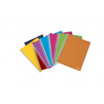 CUADERNO TAPA POLIPROPILENO A5 CST 80 HOJAS 90G Q4X4 ST ANCOR 058543