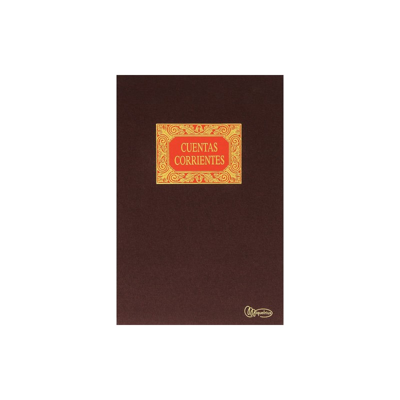 8222-Miquelrius 4022 registro comercial (libro) Bronce, Marron 100 hojas 8222-Miquelrius 4022 registro comercial (libro) Bronce, Marron 100 hojas