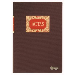 8227-Miquelrius 4013 registro comercial (libro) Bronce, Marron 100 hojas