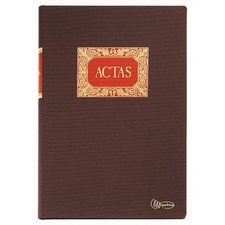 8227-Miquelrius 4013 registro comercial (libro) Bronce, Marron 100 hojas