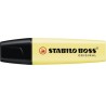 828-MARCADOR.FLUORESCENTE BOSS TRAZO 2/5MM. AMARRILLO PASTEL STABILO 70/144