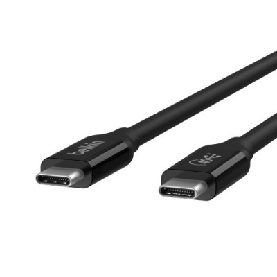 Belkin INZ001bt08MBK cable USB 08 m USB4 Gen 3x2 USB C Negro