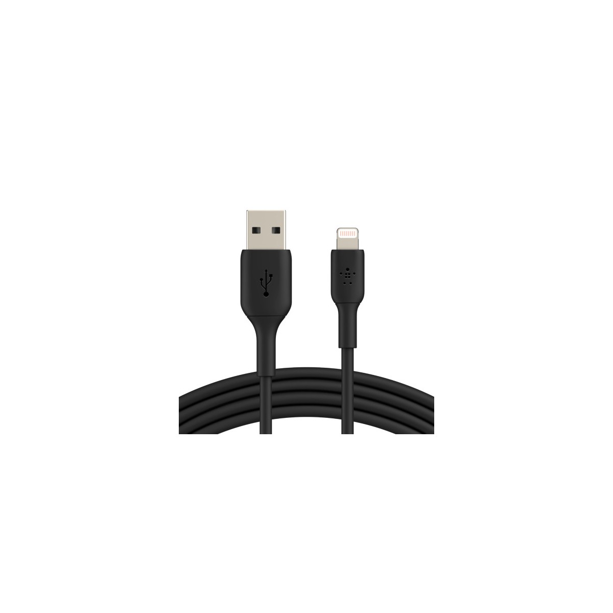 Belkin CAA001BT1MBK cable de conector Lightning 1 m Negro