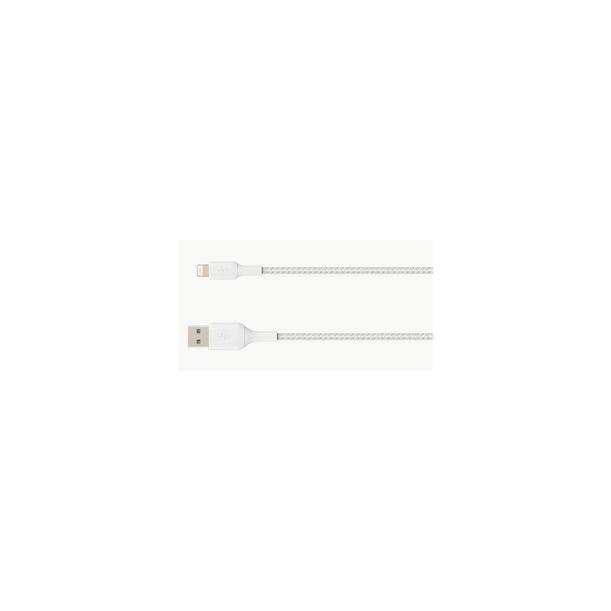 Belkin CAA002BT2MWH cable de conector Lightning 2 m Blanco