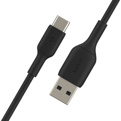 Belkin CAB001BT1MBK cable USB 1 m USB A USB C Negro