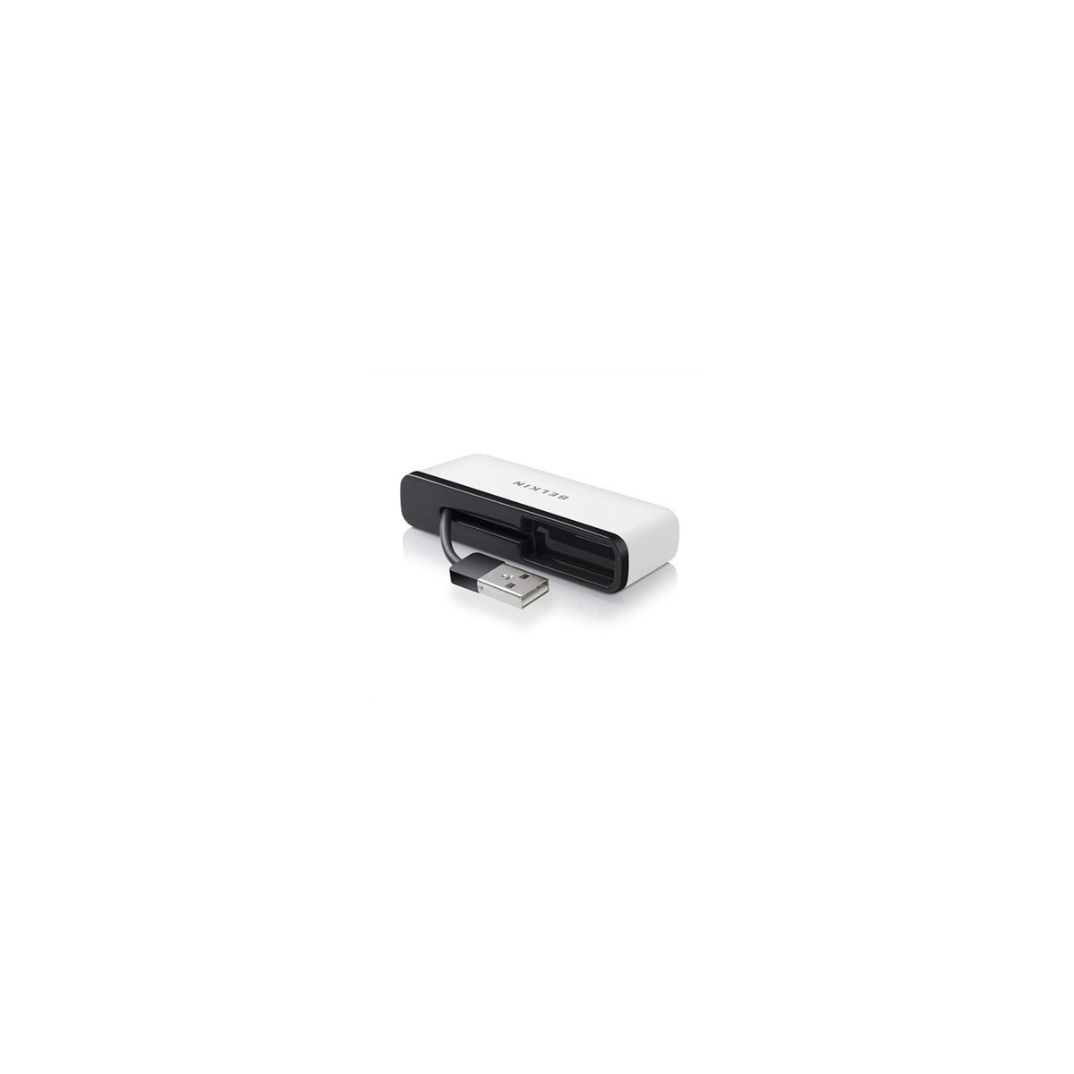 Belkin F4U021BT hub de interfaz 480 Mbit s Negro Blanco