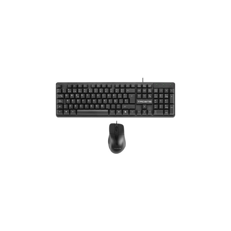8314-ANIMA ACP0 2IN1 COMBO PACK, 1200 DPI HUANO MECHANICAL SWITCHES MOUSE, MEMBRANE KEYBOARD, ECOLOGIC DESIGN, USB, SPAN
