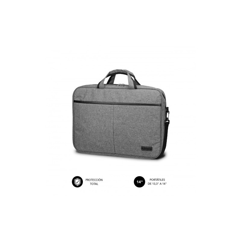 8317-SUBBLIM Maletin Ordenador Elite Laptop Bag 13,3-14" Grey 8317-SUBBLIM Maletin Ordenador Elite Laptop Bag 13,3-14" Grey