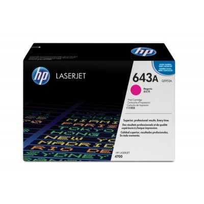 HP 643A TONER HP643A MAGENTA Q5953A