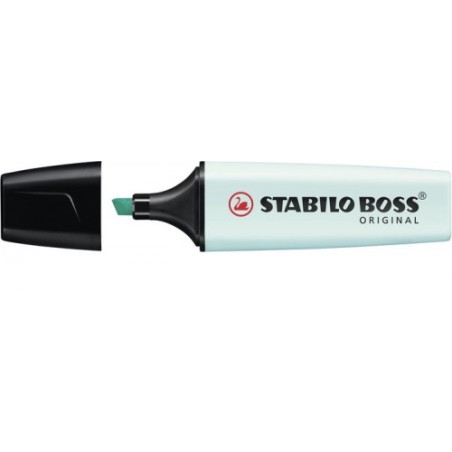 835-MARCADOR.FLUORESCENTE BOSS TRAZO 2/5MM. TURQUESA PASTEL STABILO 70/113