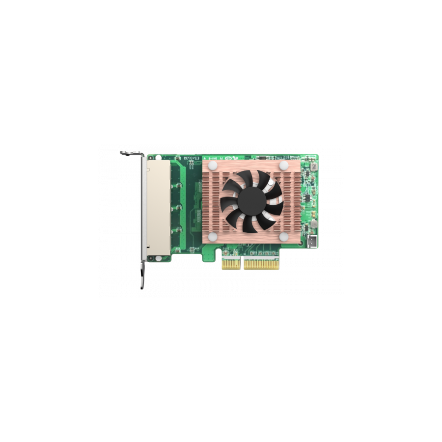 8359-QNAP QXG-2G4T-I225 adaptador y tarjeta de red Interno Ethernet 2500 Mbit/s 8359-QNAP QXG-2G4T-I225 adaptador y tarjeta de red Interno Ethernet 2500 Mbit/s