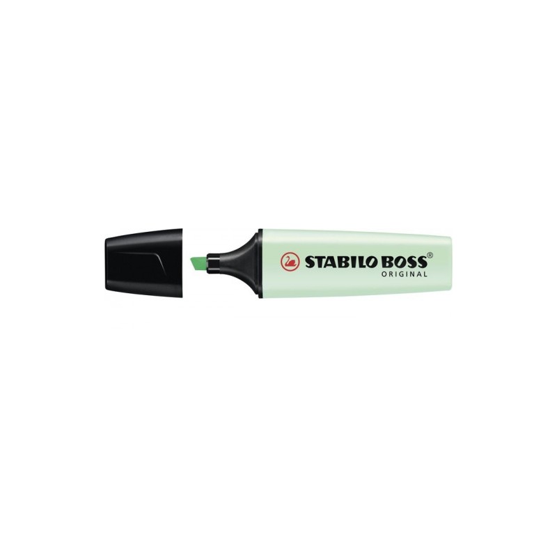 837-MARCADOR.FLUORESCENTE BOSS TRAZO 2/5MM. VERDE PASTEL STABILO 70/116 837-MARCADOR.FLUORESCENTE BOSS TRAZO 2/5MM. VERDE PASTEL STABILO 70/116