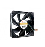 8377-QNAP FAN-12CM-T01 ventilador de PC Universal Negro