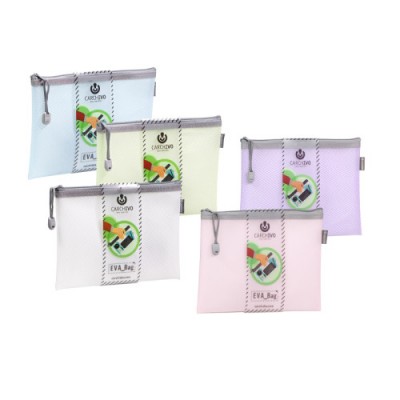 PACK 12 BOLSAS CREMALLERA EVA BAG TAMANO A6 COLORES SURTIDOS CARCHIVO 45014099