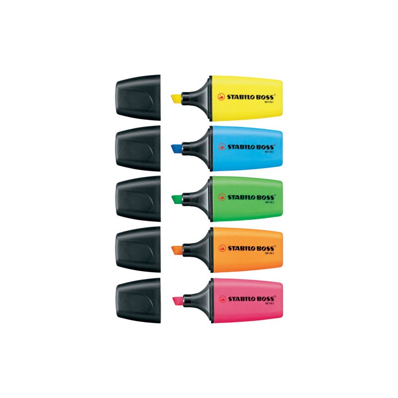 844-STABILO Boss Mini marcador Naranja 844-STABILO Boss Mini marcador Naranja