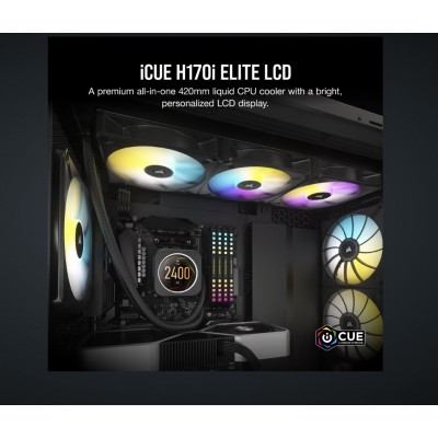 VENTI CPU CORSAIR ICUE LINK H170I LCD AIO 420MM CW 9061009 WW