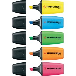 845-STABILO Boss Mini marcador Rosa