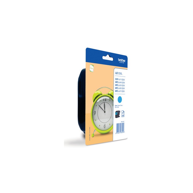 8507-BROTHER TINTA CIAN LC-125XLCBP 8507-BROTHER TINTA CIAN LC-125XLCBP