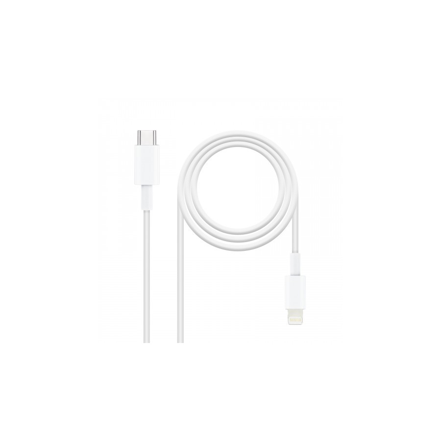 8526-TooQ 10.10.0602 cable de conector Lightning 2 m Blanco