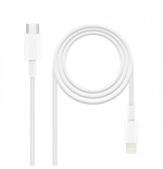 8526-TooQ 10.10.0602 cable de conector Lightning 2 m Blanco