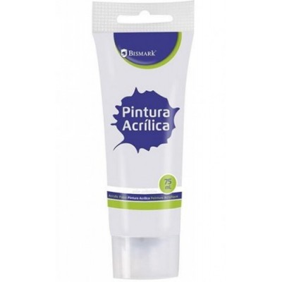 BOTE PINTURA ACRILICA 75 ML BLANCO BISMARK 328526